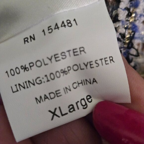 Jean Pierre Kilfa Paris NWT Saint Germain Blazer Bristol Designer Size XL - Picture 14 of 15